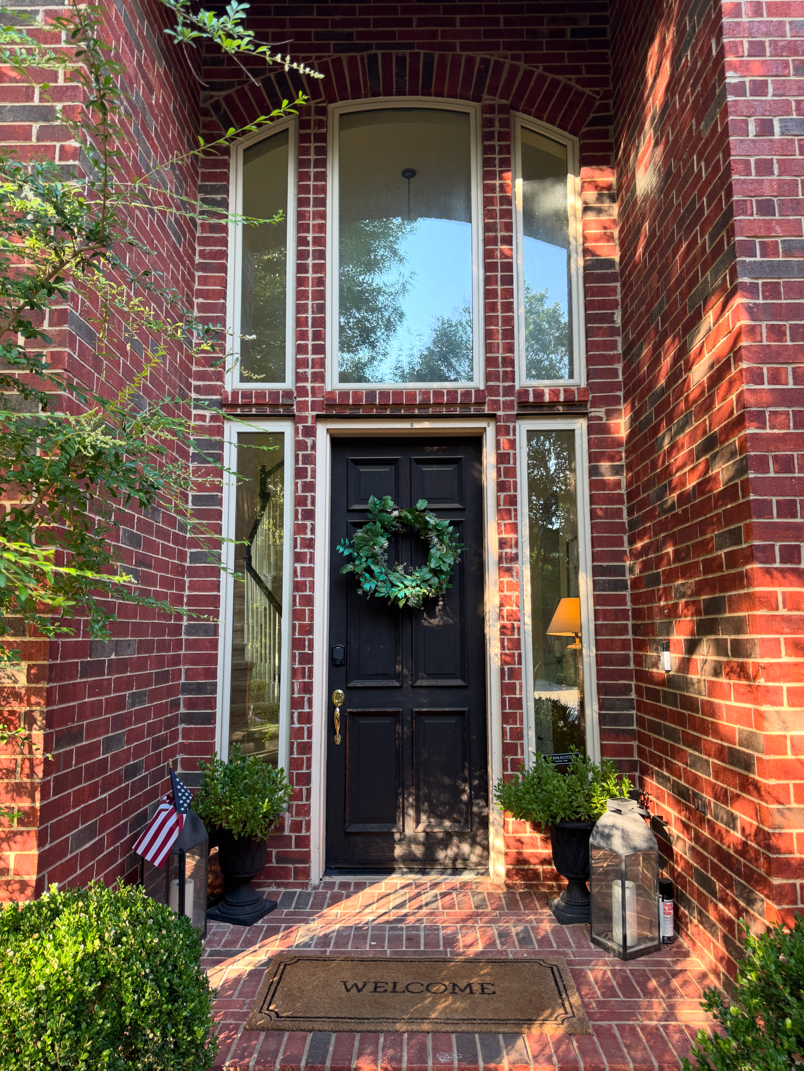 Modern replacement door