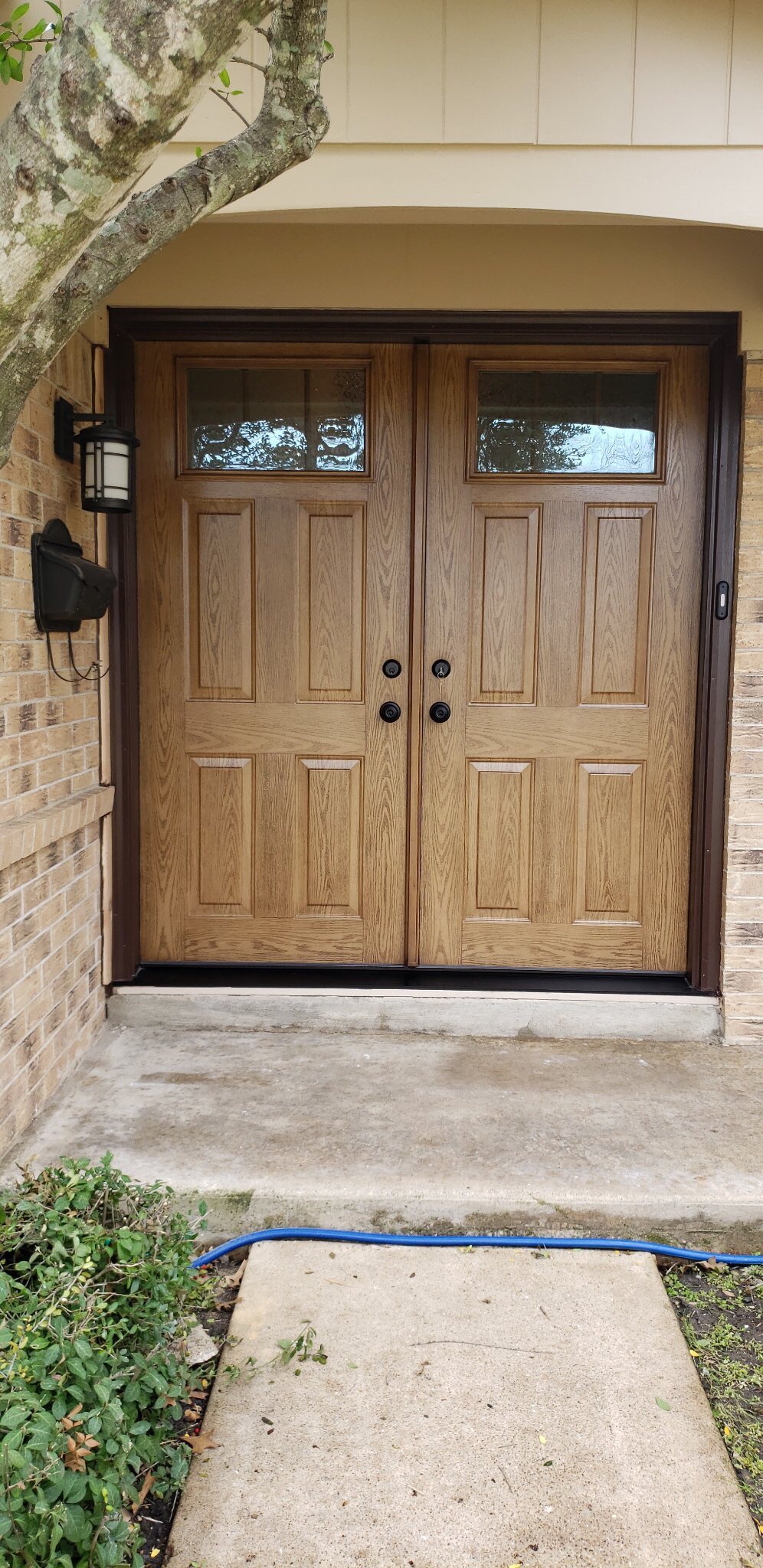 New replacement door