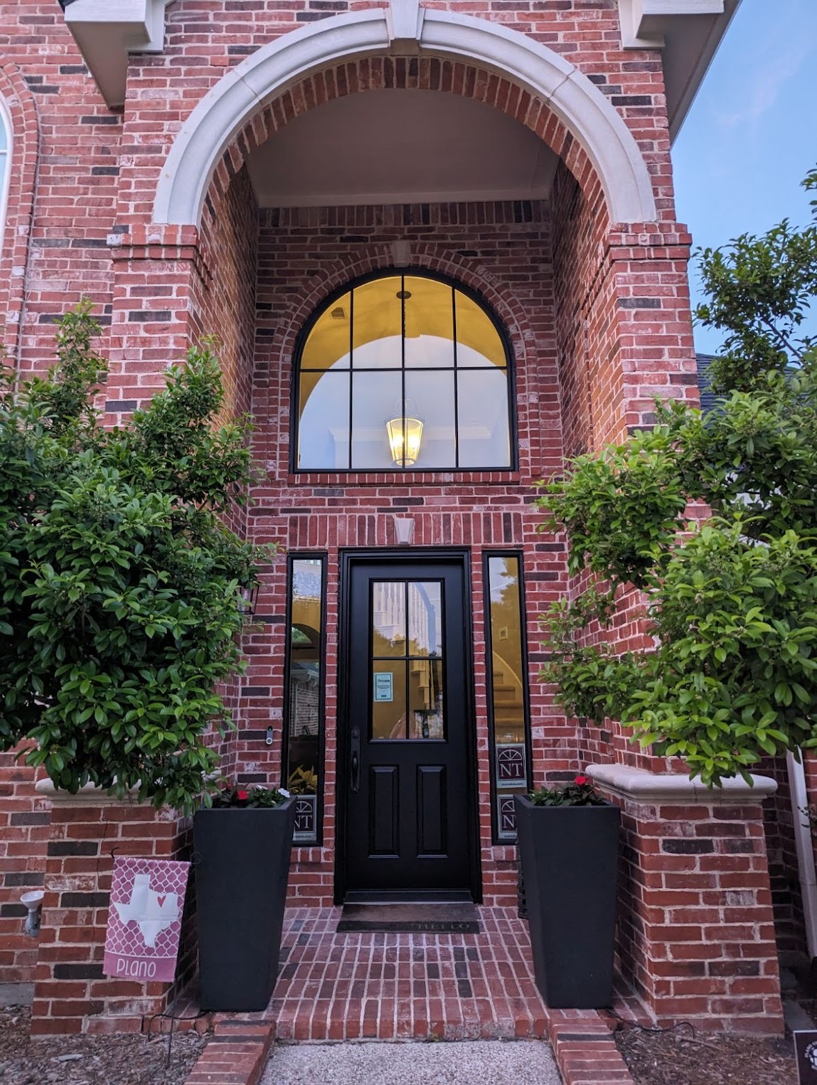 Completed door installation