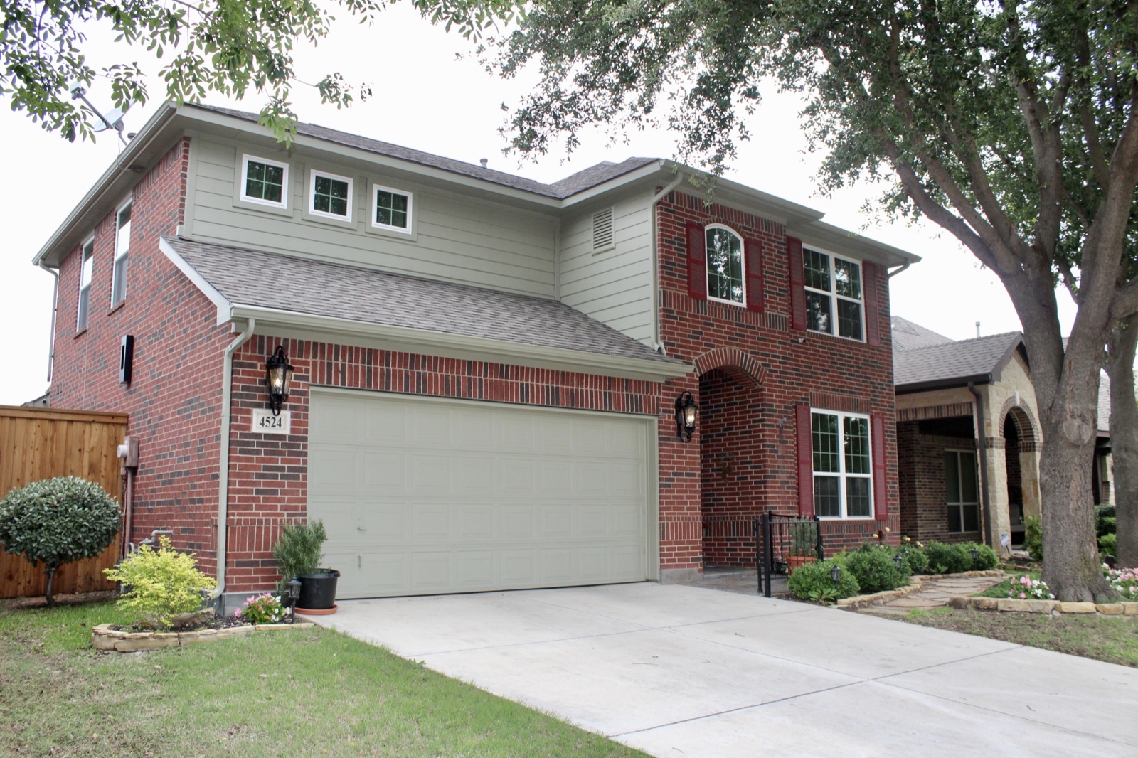 Stone home with new replacement windows