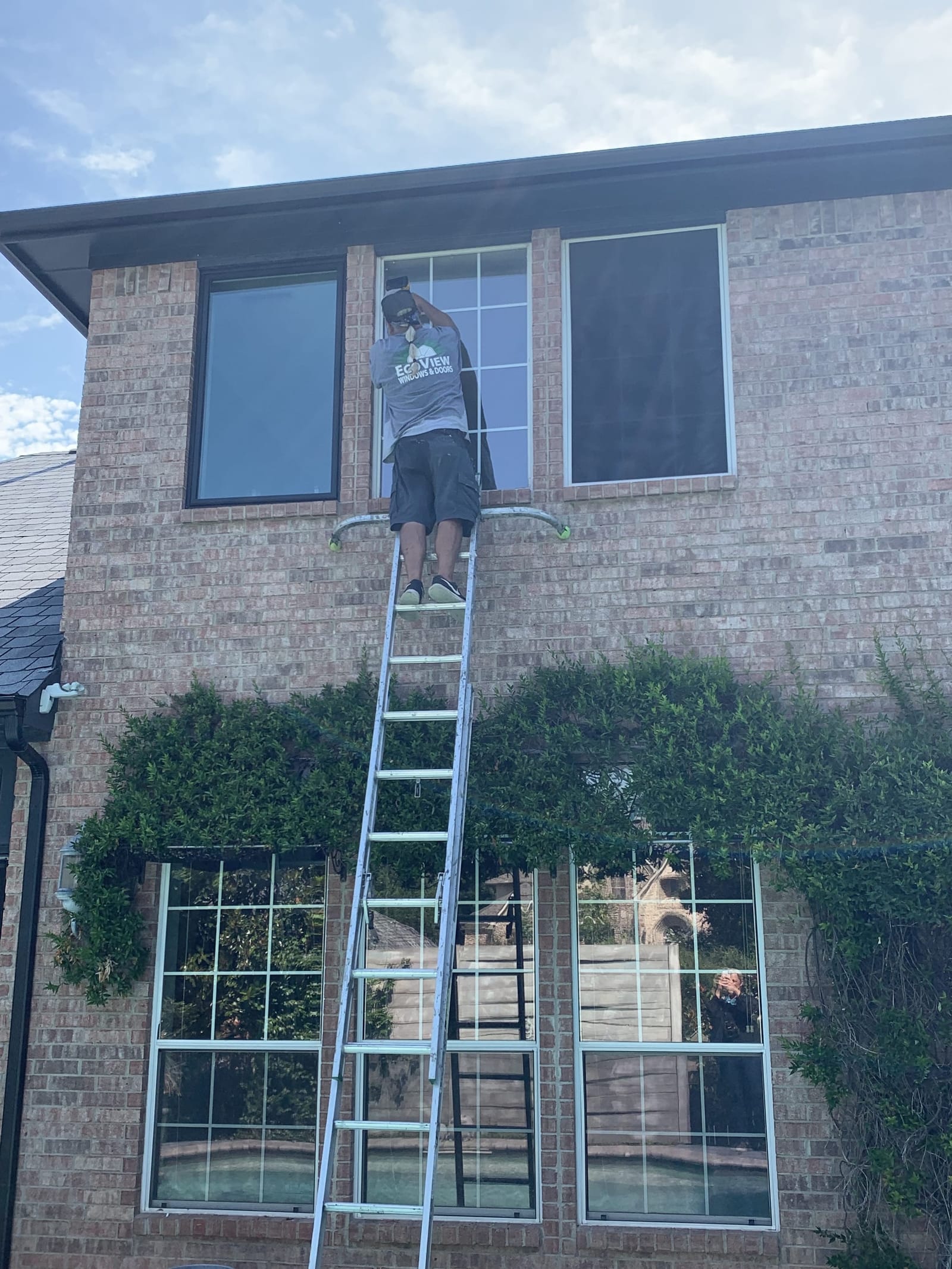 EcoView window installation in Austin, Texas