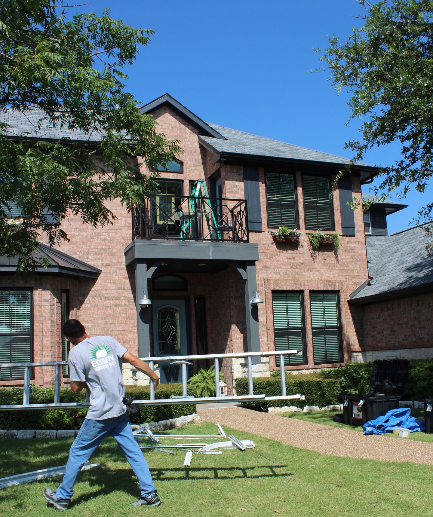 EcoView window installation in Belton, Texas