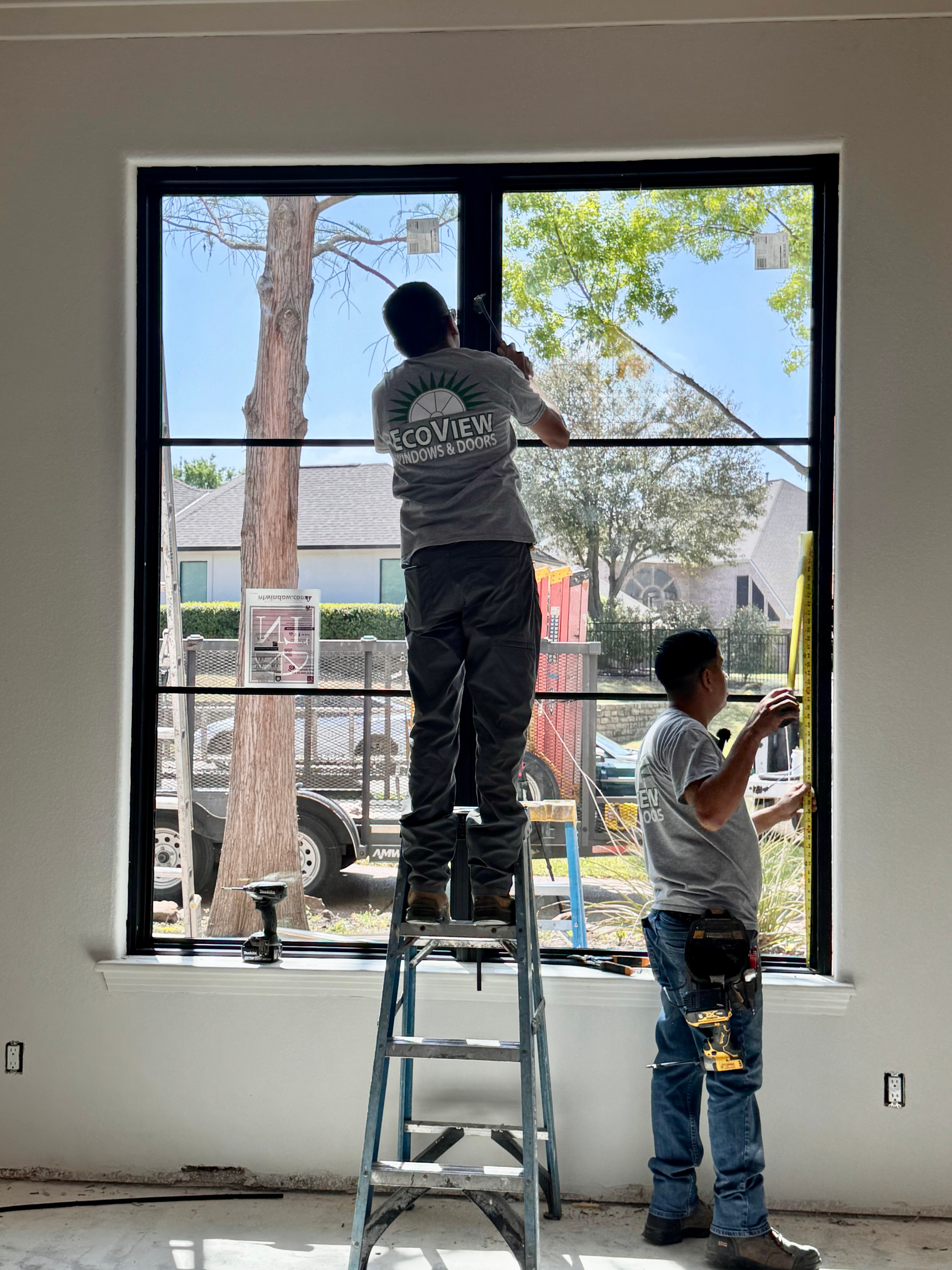 EcoView window installation in Fort Worth, Texas