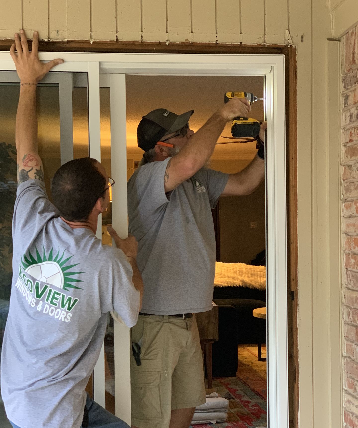 EcoView window installation in Round Rock, Texas