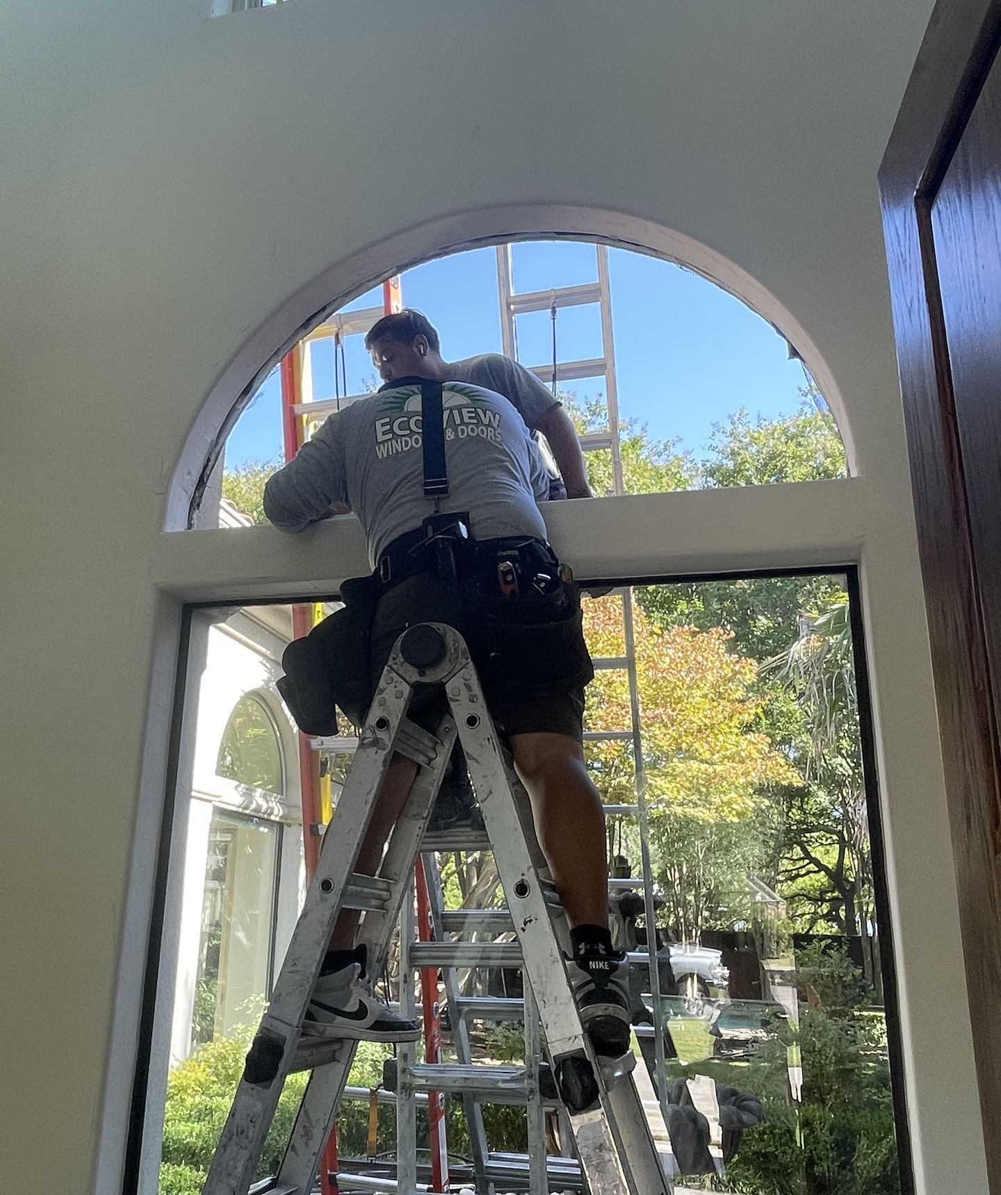 EcoView window installation in Salado, Texas