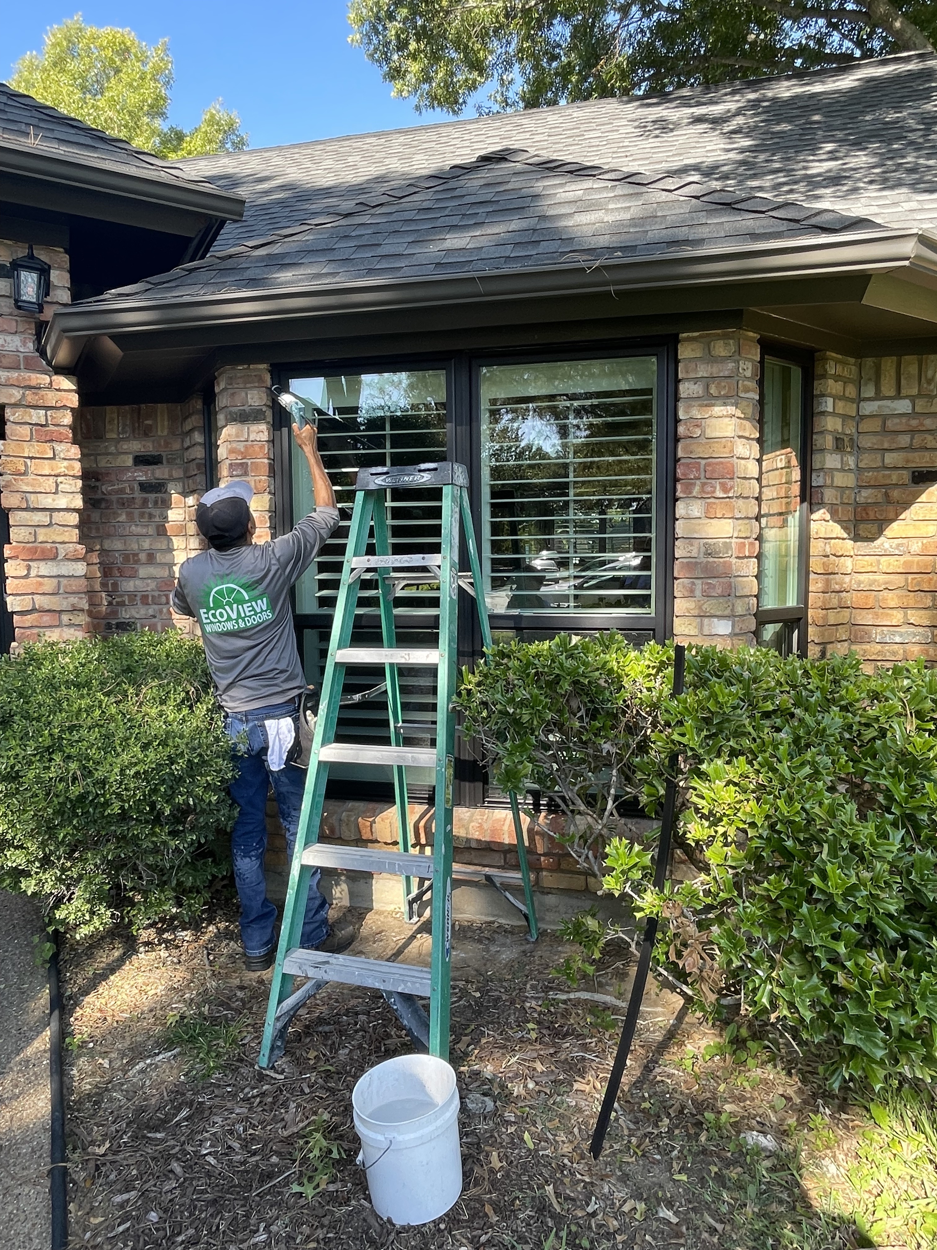 EcoView window installation in Southlake, Texas