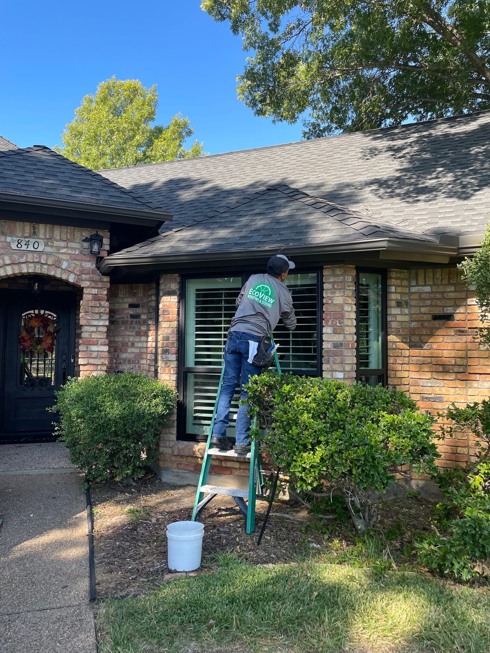 EcoView window installation in Temple, Texas